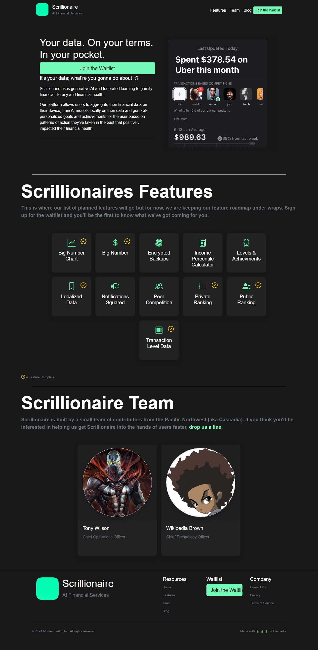 Scrillionaire screenshot